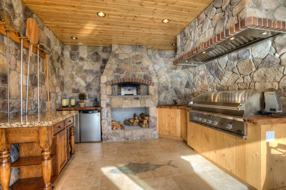 California Pizza Kitchen Nutrition Patio Traditional with Barbecue Ceiling Lighting Firewood