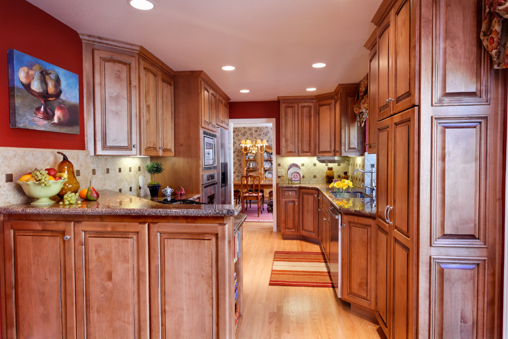 California Pizza Kitchen Walnut Creek Kitchen Traditional with Before and After Photos1
