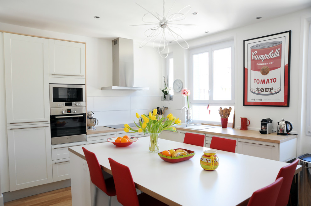 Capuchin Soup Kitchen Kitchen Contemporary with Ancienne Publicit Encadre Andy