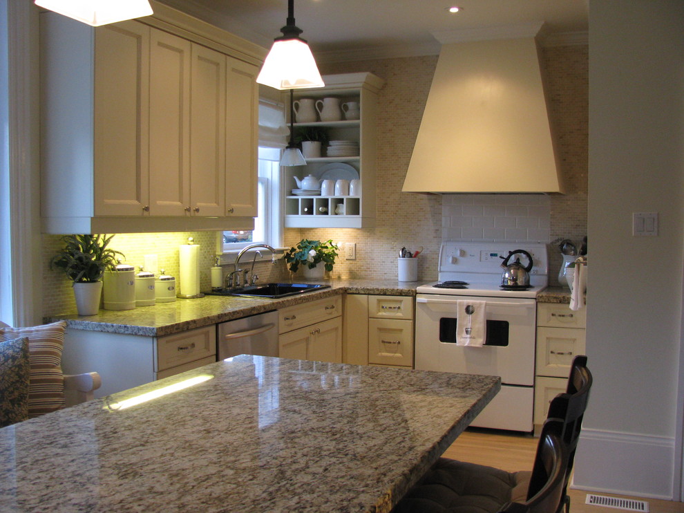 Cast Iron Kitchen Sinks Kitchen Traditional with Arts and Crafts Pendants