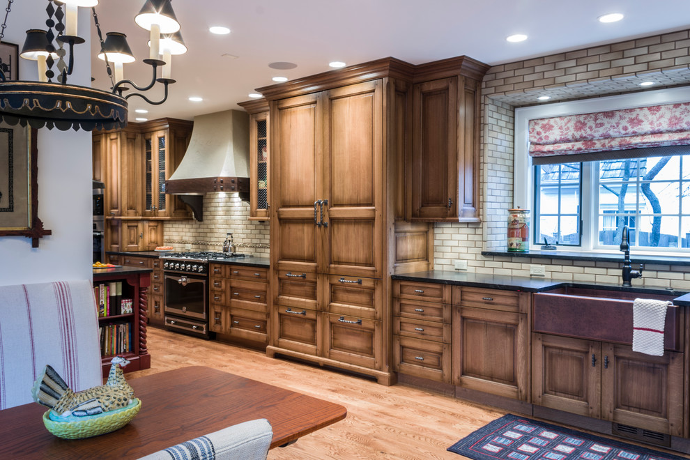 Chinese Kitchen Chicago Il Kitchen Traditional with Appliance Garage Apron Sink