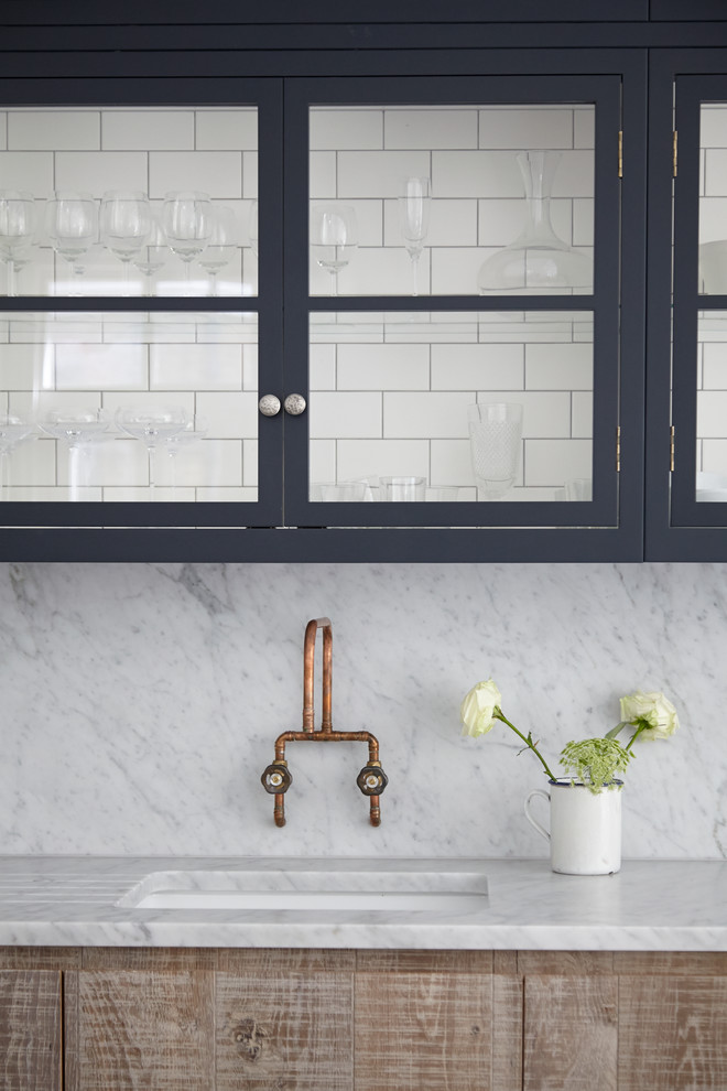 Cornerstone Kitchens Spaces Transitional with Carrara Marble Classic Chic