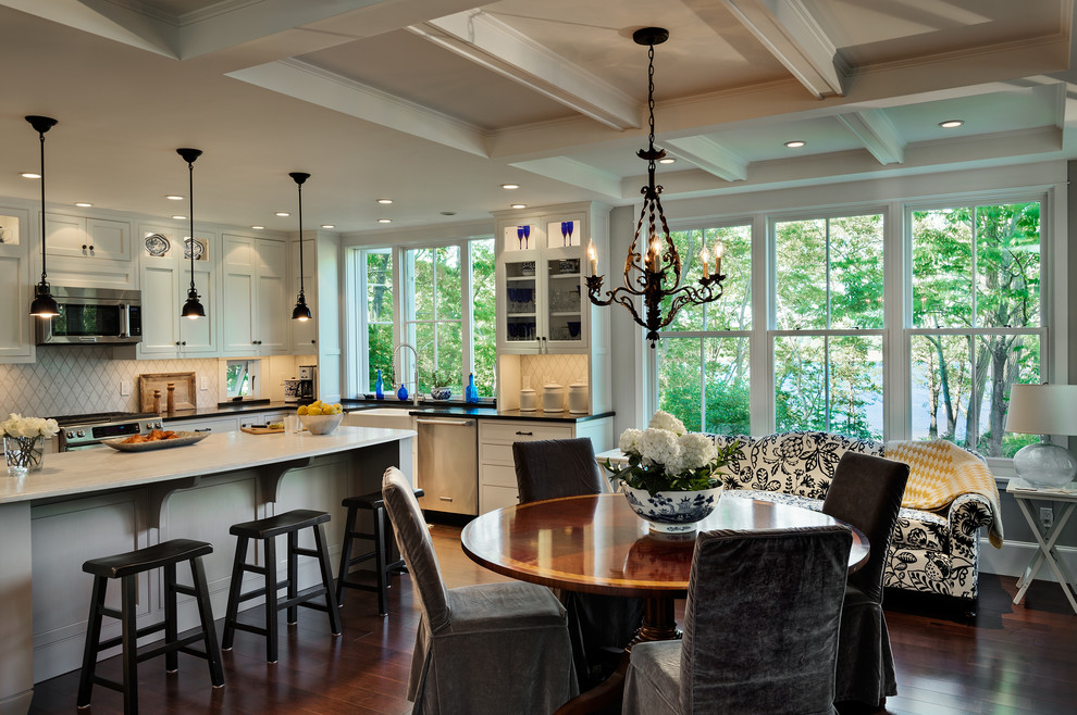 Danze Kitchen Faucets Kitchen Beach with Bar Stool Beige Cabinets