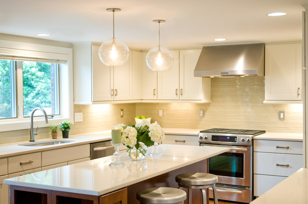 Delta Kitchen Faucet Kitchen Transitional with Barstools Bright Kitchens Cherry