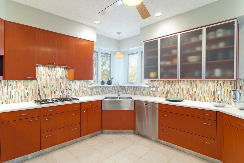 Delta Leland Kitchen Faucet Kitchen Contemporary with 3cm Countertop Aluminum Framed3