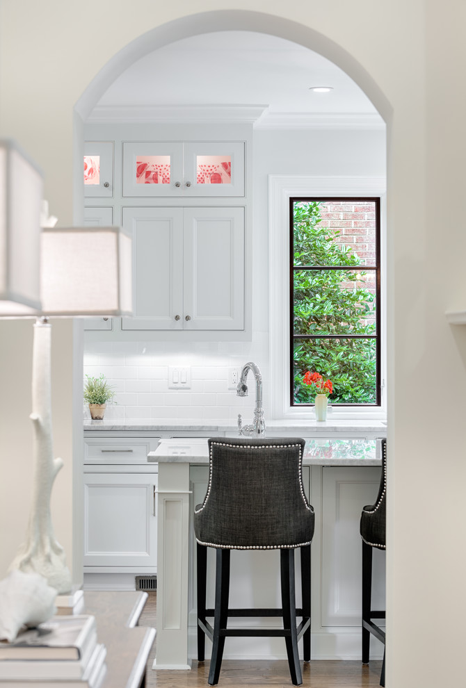Downsview Kitchens Kitchen Traditional with Arched Doorway Black And1