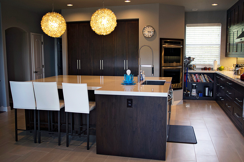 Elkay Kitchen Sinks Kitchen Contemporary with Austin Bar Island Kitchen