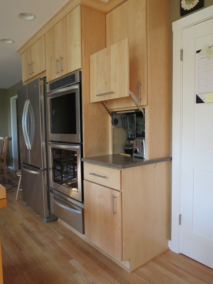 Galley Kitchen Designs Kitchen Modern with Appliance Cabinet Cabinets Countertop2
