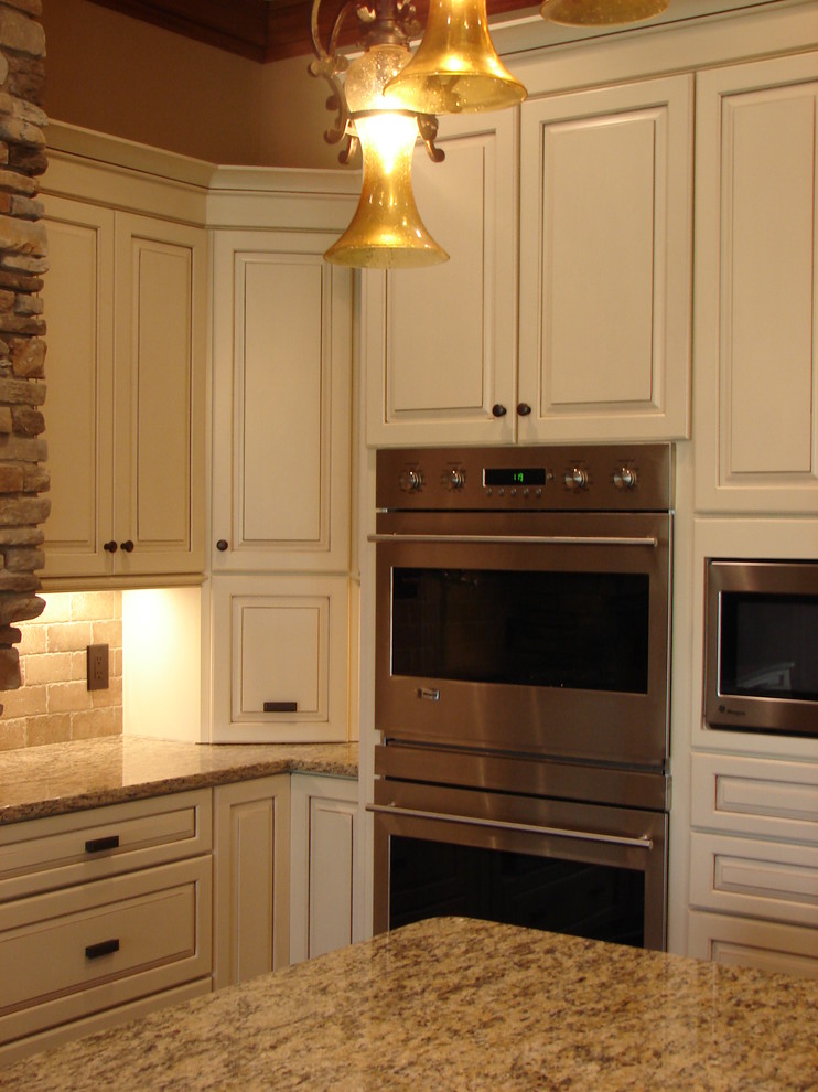 Glazing Kitchen Cabinets Kitchen Traditional with Bright Canvas Canvas With