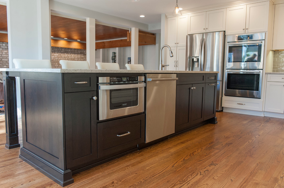 Hands Free Kitchen Faucet Kitchen Transitional with Kitchen Wood Mode Bridgeport