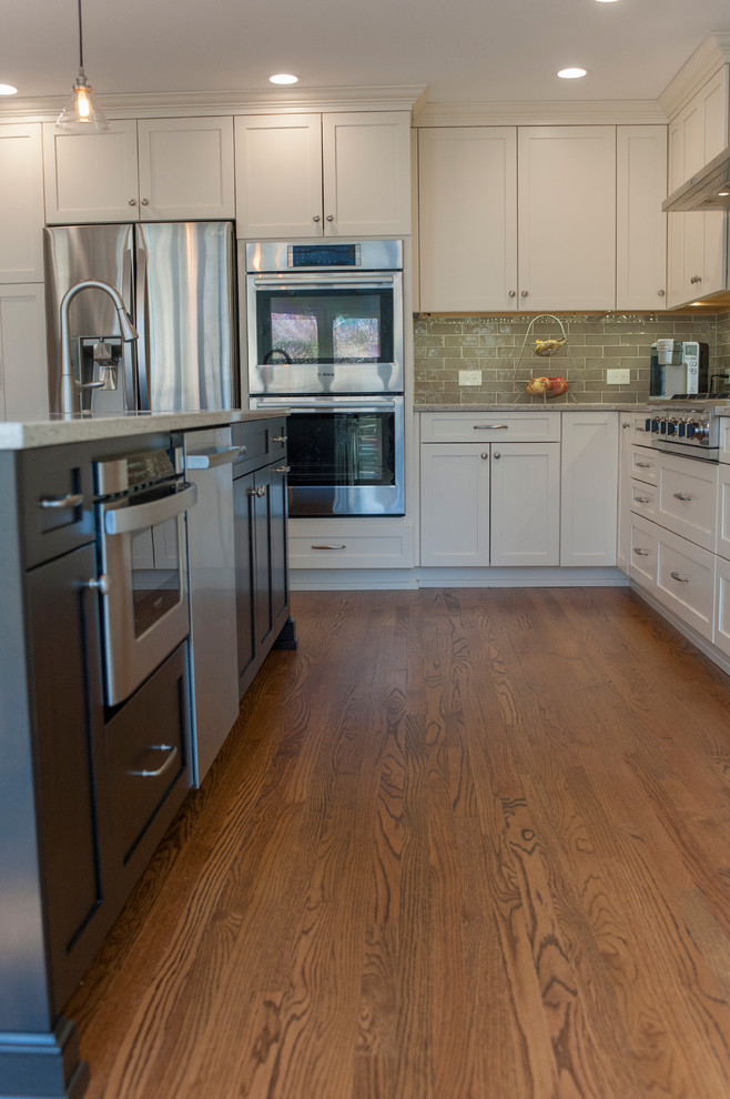 Hands Free Kitchen Faucet Kitchen Transitional with Kitchen Wood Mode Cabinetry