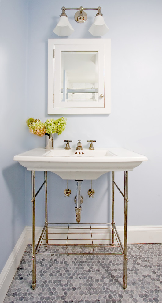 How to Fix a Leaky Kitchen Faucet Bathroom Traditional with Baseboards Bathroom Mirror Console
