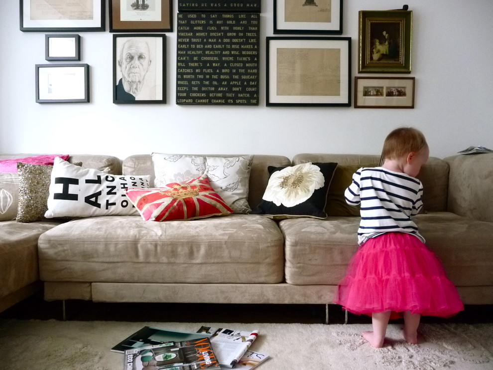 How to Get Rid of Ants in Kitchen Spaces Eclectic with Corner Sofa Decorative Pillows