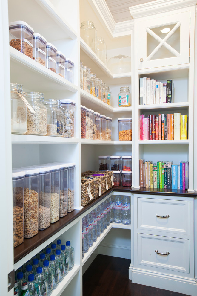 How to Get Rid of Fruit Flies in the Kitchen Kitchen Traditional with Cereal Cookbook Shelves Drawers