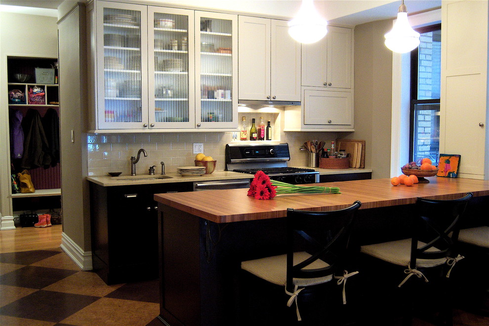 Ikea Kitchen Cabinets Reviews Kitchen Traditional with Bamboo Counter Bar Stools