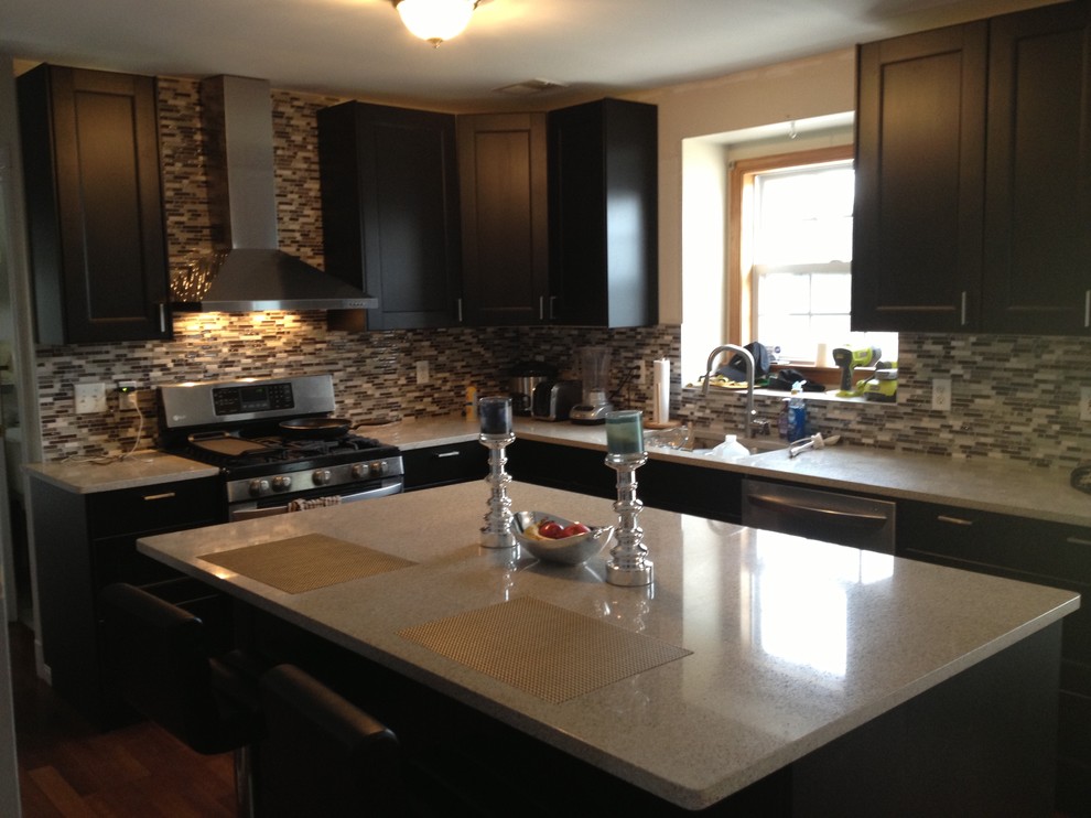 Ikea Kitchen Installation Kitchen Contemporary with Assembly Glass Backspalsh Granite