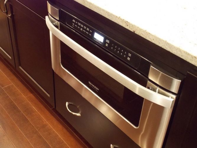 Kitchen Cabinet Resurfacing Kitchen with Flower Arrangement Granite Countertops5