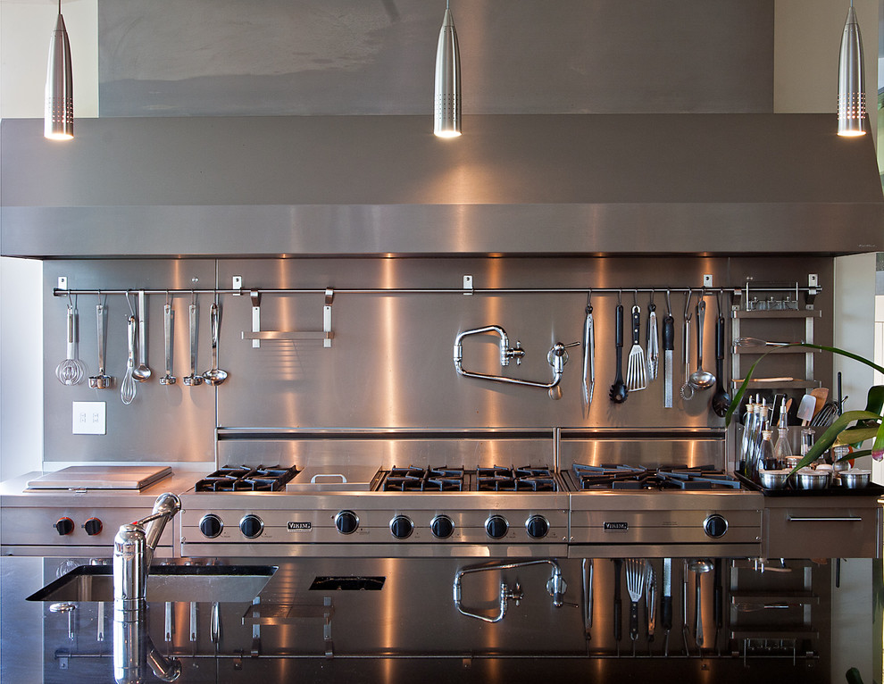 Kitchen Composter Kitchen Contemporary with Industrial Pendant Lighting Pot