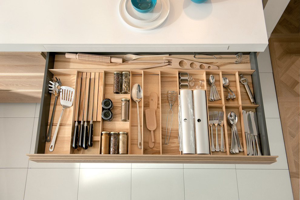 Kitchen Drawer Organizer Kitchen Contemporary with Designer Kitchen Kitchen Scandinavian