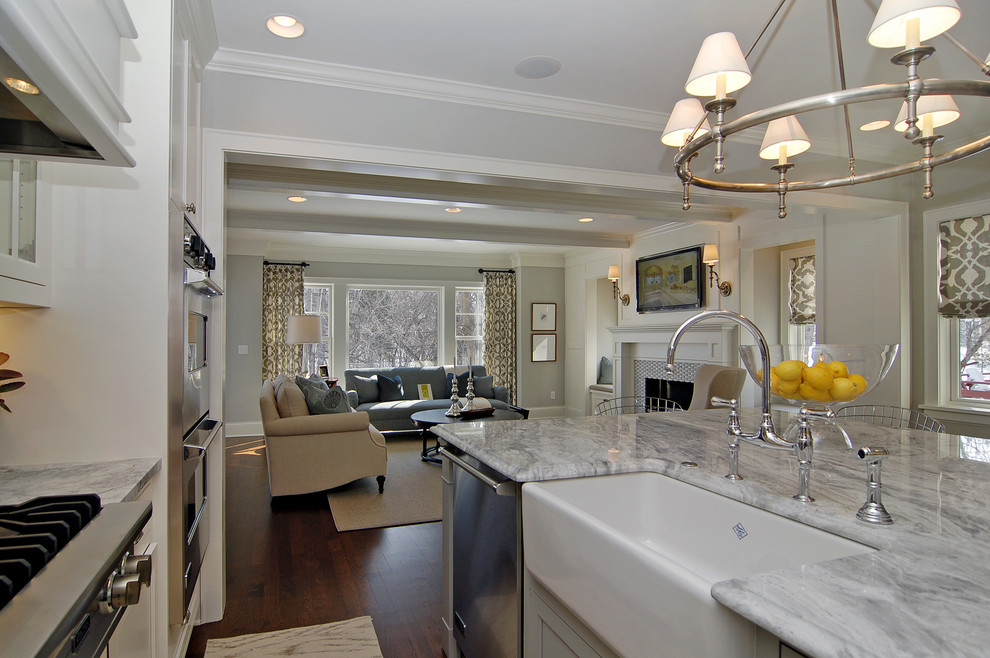 Kitchen Faucet with Sprayer Kitchen Contemporary with Apron Sink Cased Opening