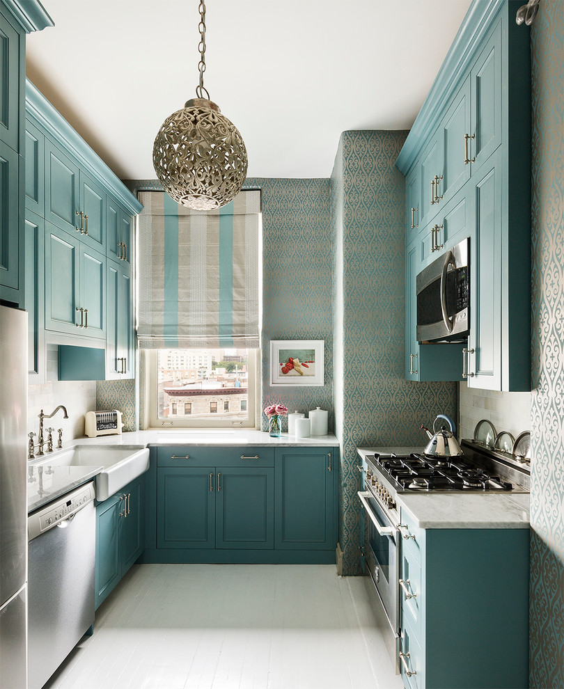 Kitchen Faucets Lowes Kitchen Transitional with Blue and White Striped