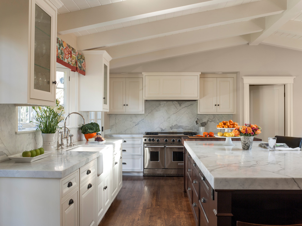 Kitchen Garbage Cans Kitchen Traditional with Ann Lowengart Interiors Annie