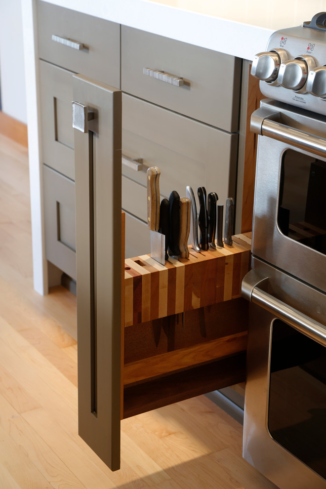 Kitchen Knife Sharpener Kitchen Transitional with Built in Inventive Kitchen