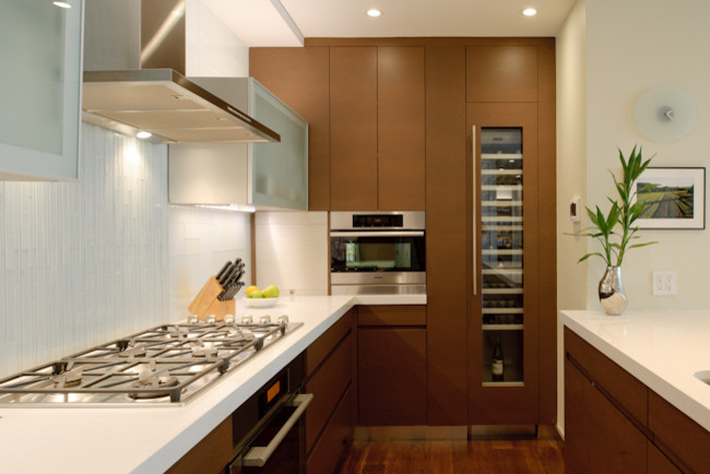 Kitchen Mandolin Kitchen Modern with Blue Eric Sheffield Glass