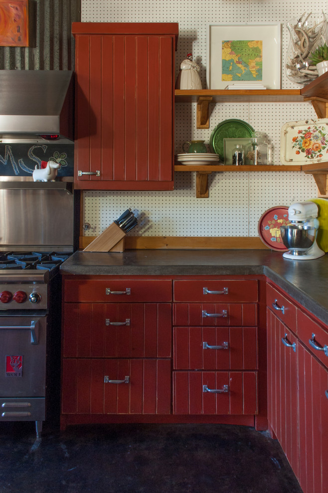 Kitchen Nightmares Episodes Kitchen Eclectic with My Houzz Red Kitchen