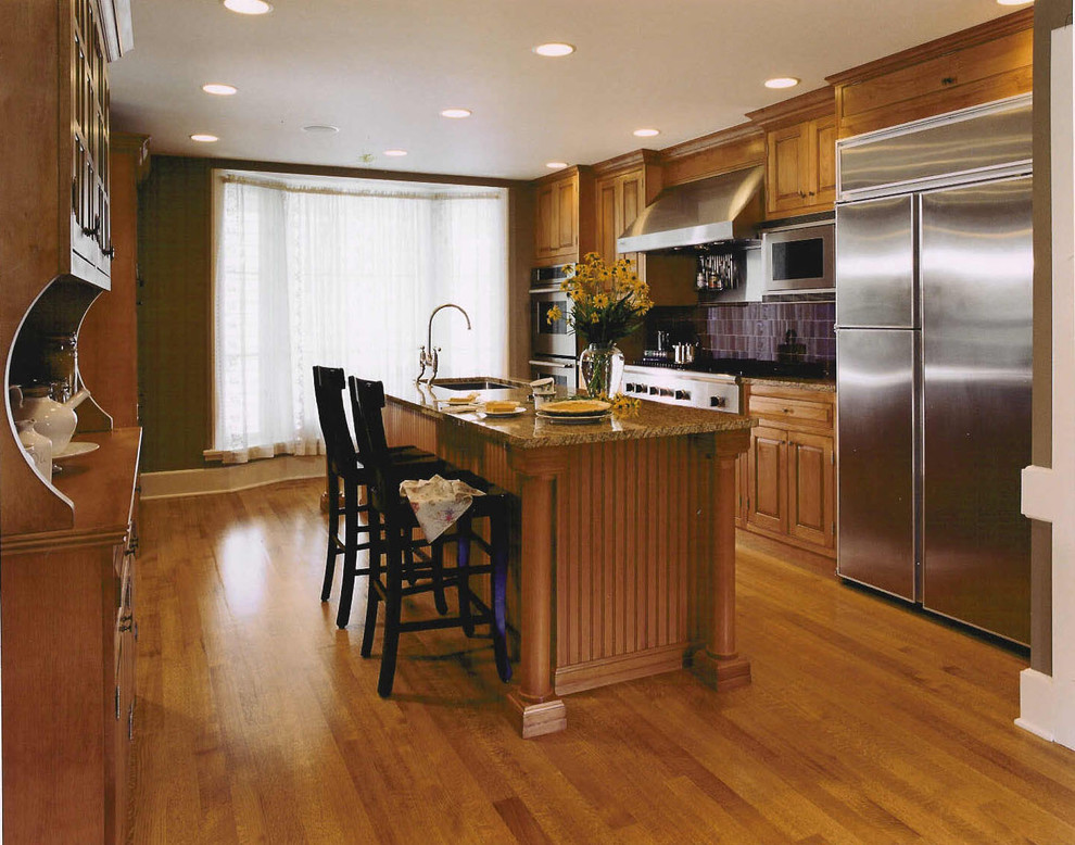 Kitchen Remodeling Costs Kitchen Eclectic with Alder Cabinets Ann Saks