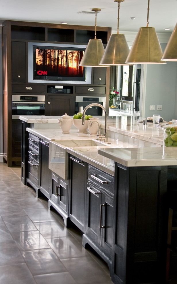 Kitchen Sinks Lowes Kitchen Traditional with Built in Media Center