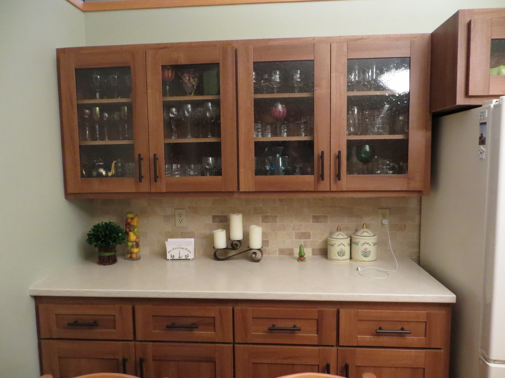 Kitchen Solvers Kitchen Transitional with Cabinet Refacing Contemporary Kitchen1