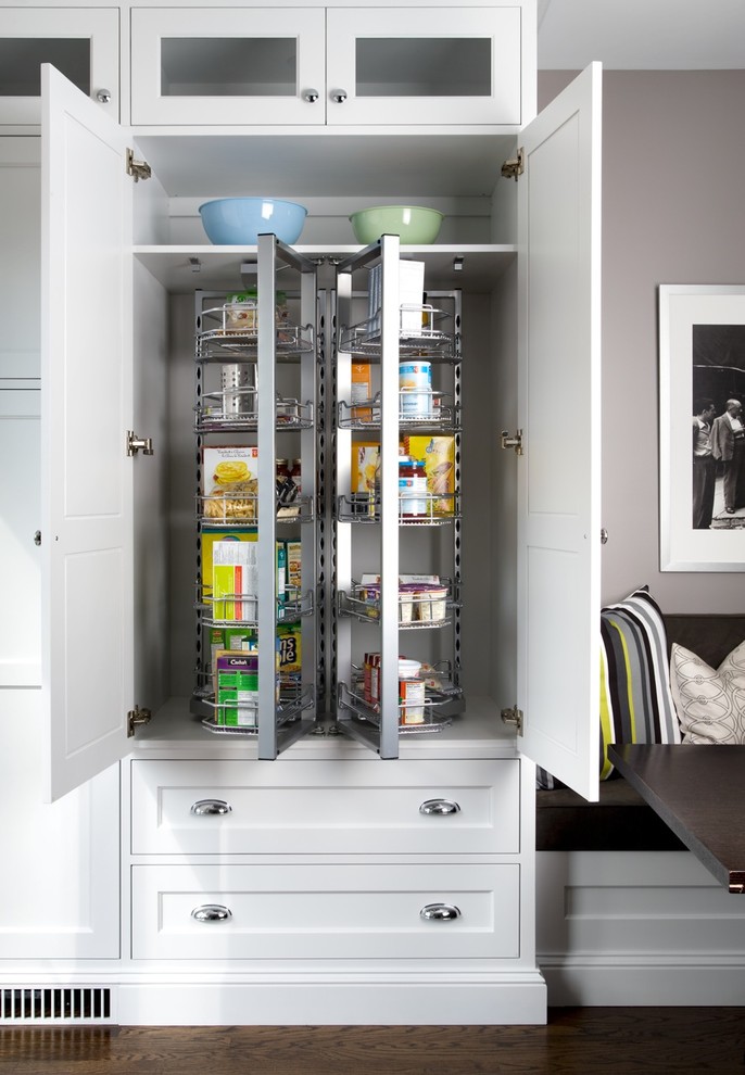 Kitchen Space Savers Kitchen Traditional with Beverage Centre Breakfast Nook
