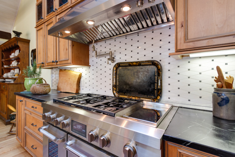 Knotty Pine Kitchen Cabinets Kitchen Rustic with Carrera Marble Kitchen Countertops1