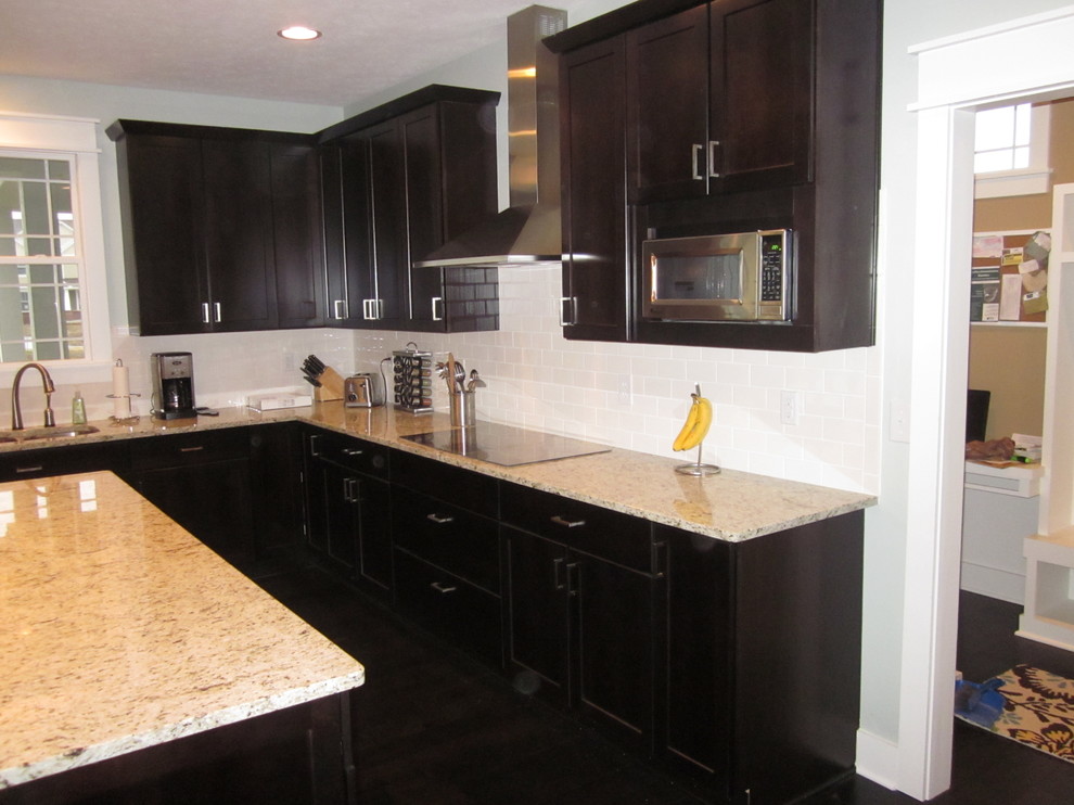 Kona Kitchen Kitchen Contemporary with Contemporary Dark Finish Granite1