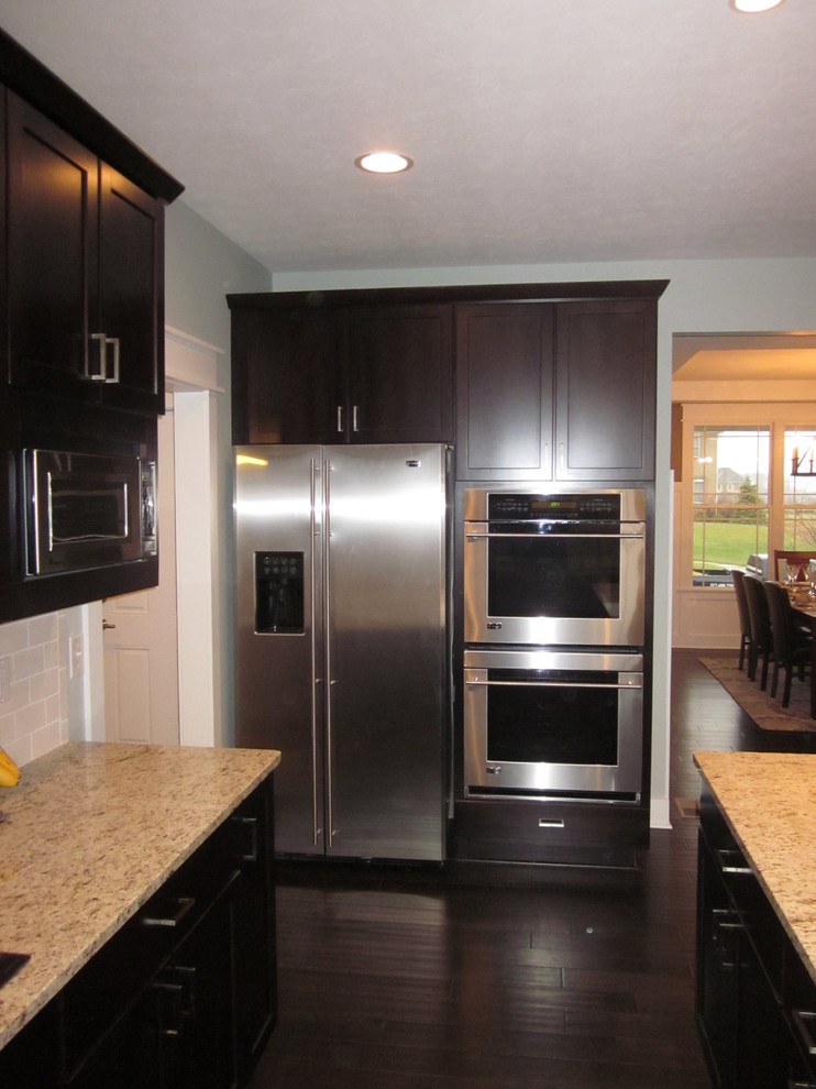 Kona Kitchen Kitchen Contemporary with Contemporary Dark Finish Granite2