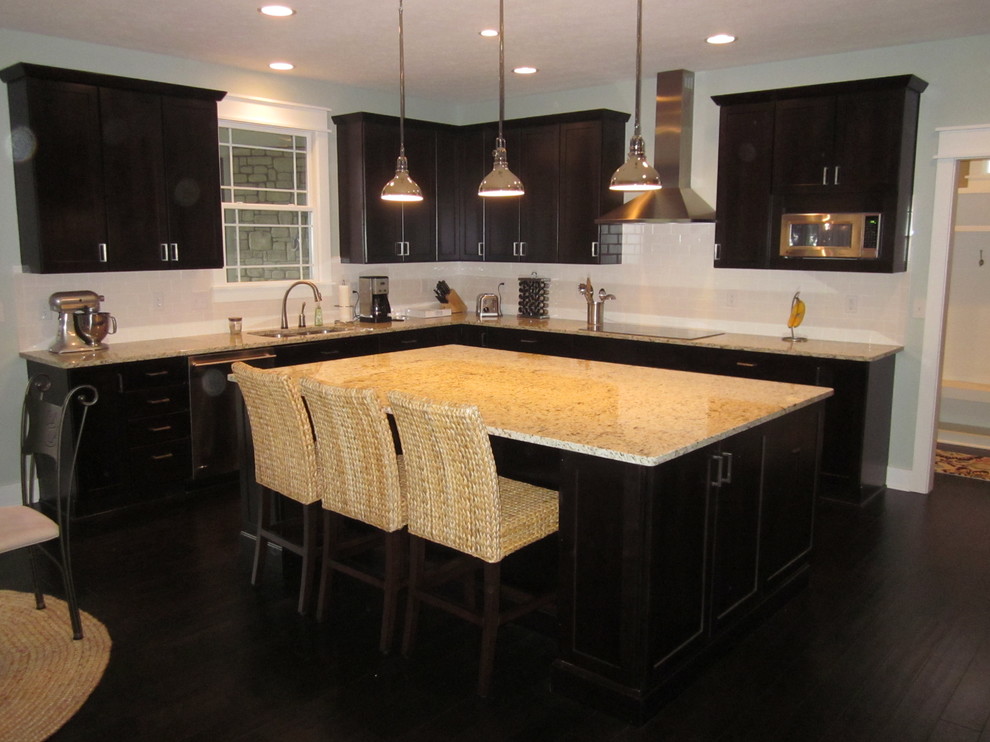 Kona Kitchen Kitchen Contemporary with Contemporary Dark Finish Granite4