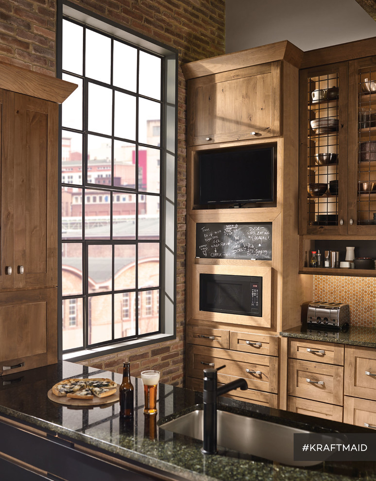 Kraftmaid Kitchen Cabinets Kitchen Rustic with Alder Kitchen Cabinets Base