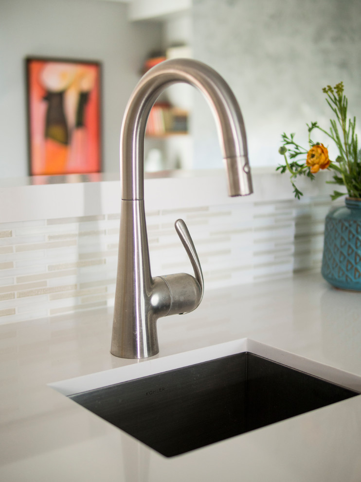 Leaking Kitchen Faucet Kitchen Contemporary with Contemporary Kitchen Remodel Marin