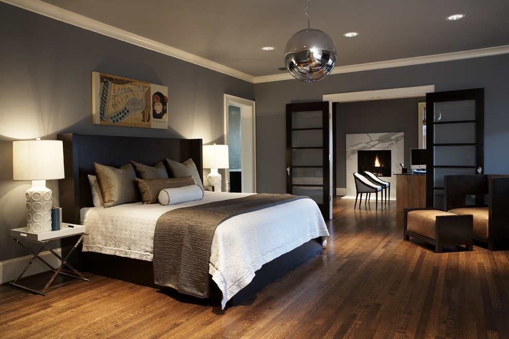 Little Thai Kitchen Darien Bedroom Contemporary with Arm Chair Chrome Crown