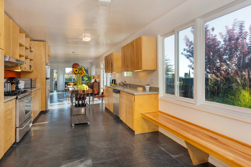 Lowes Kitchen Remodel Kitchen Midcentury with Built in Bookshelves Built In