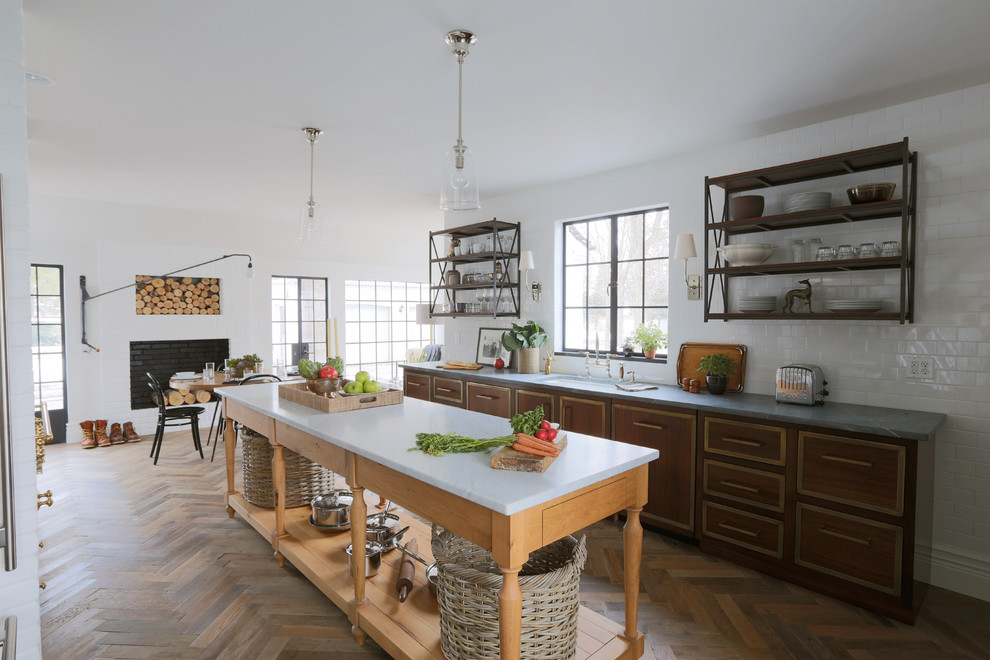 Lyfe Kitchen Chicago Kitchen Eclectic with Brass Range Chicago Chicago