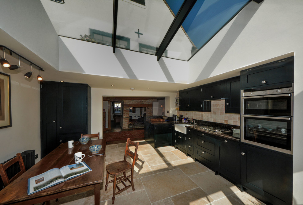 Mandarin Kitchen Torrance Kitchen Farmhouse with Antique Floor Antique Furniture