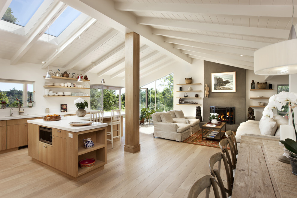 Pita Kitchen Sherman Oaks Kitchen Contemporary with Grand Room Kitchen Living