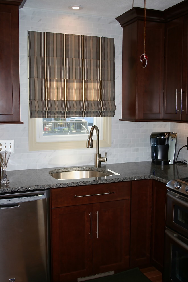 Pull Down Kitchen Faucet Kitchen Traditional with Brushed Nickel Large Kitchen