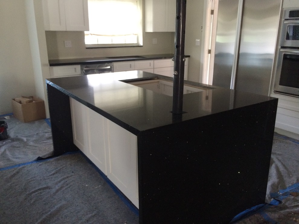 Quartz Kitchen Countertops Kitchen Modern with Caesarstone Quartz Compac Quartz