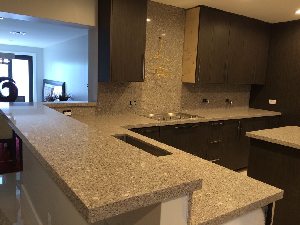 Quartz Kitchen Countertops Kitchen Modern with Caesarstone Quartz Compac Quartz2