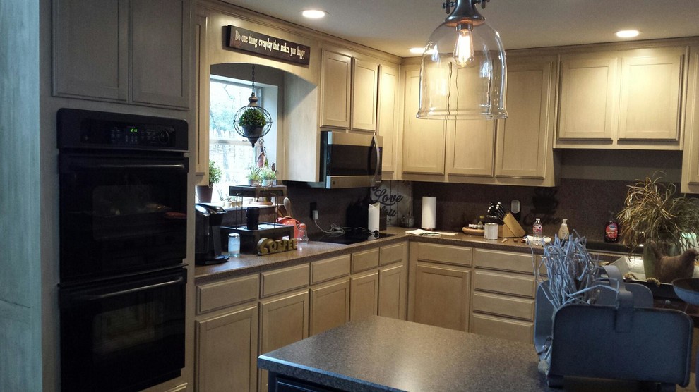 repainting kitchen cabinets Kitchen with CategoryKitchenLocationOther Metro