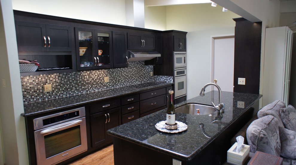 Replacing Kitchen Cabinet Doors Kitchen Modern with Cherry Doors Crown Moulding