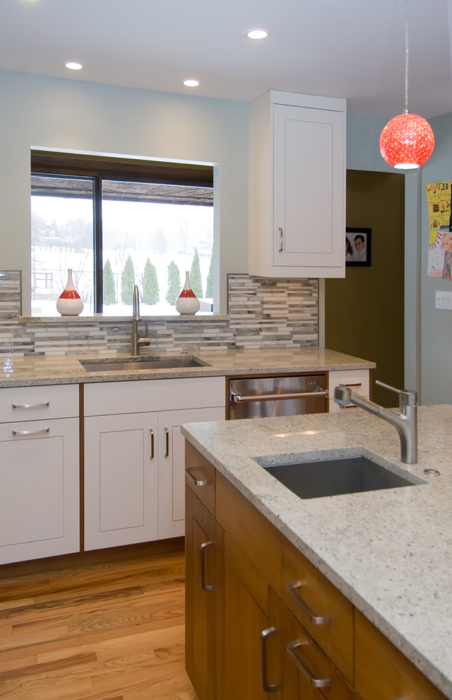 Single Basin Kitchen Sink Kitchen Contemporary with Kitchen Hardware Kitchen Island